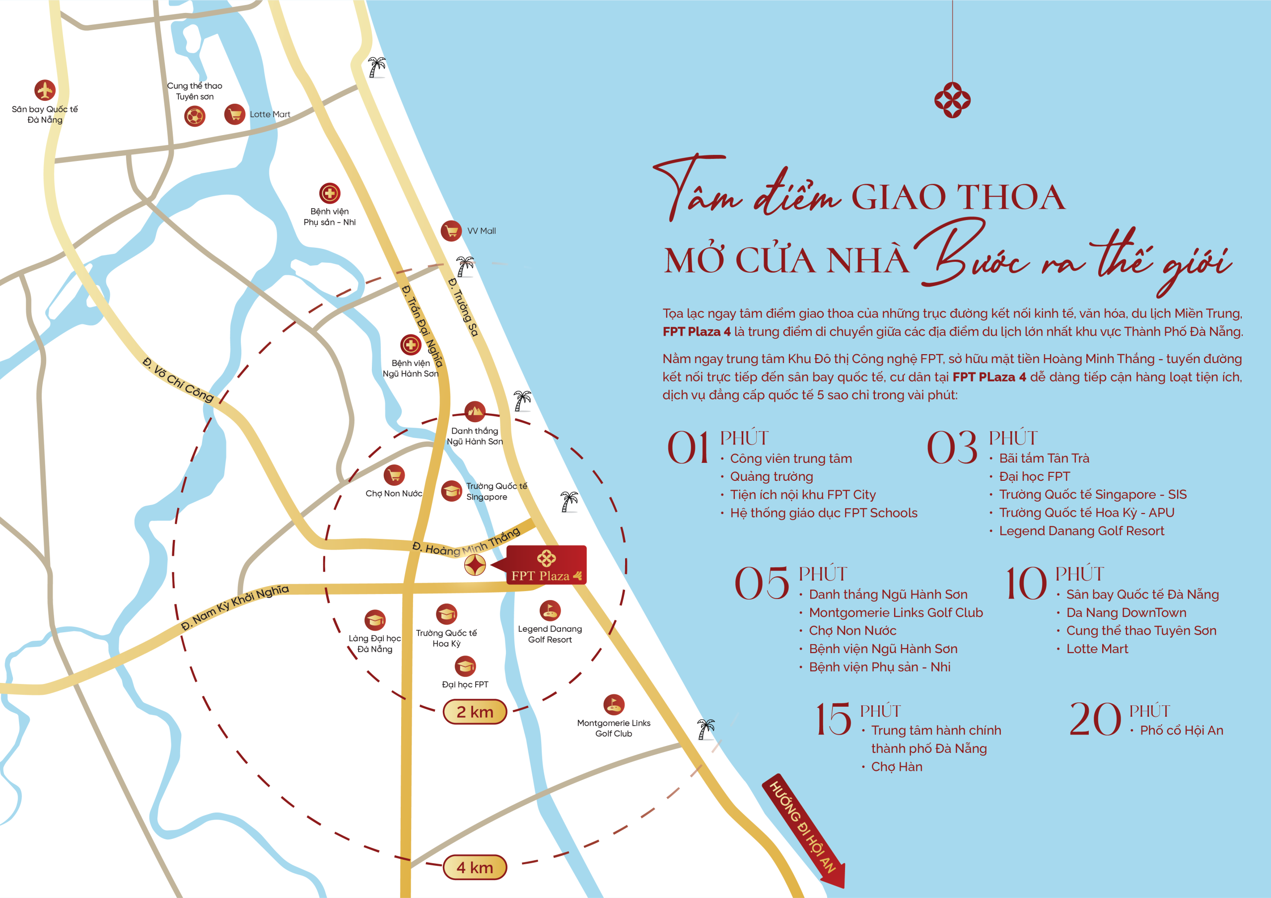 SƠ ĐỒ VỊ TRÍ FPT PLAZA 4